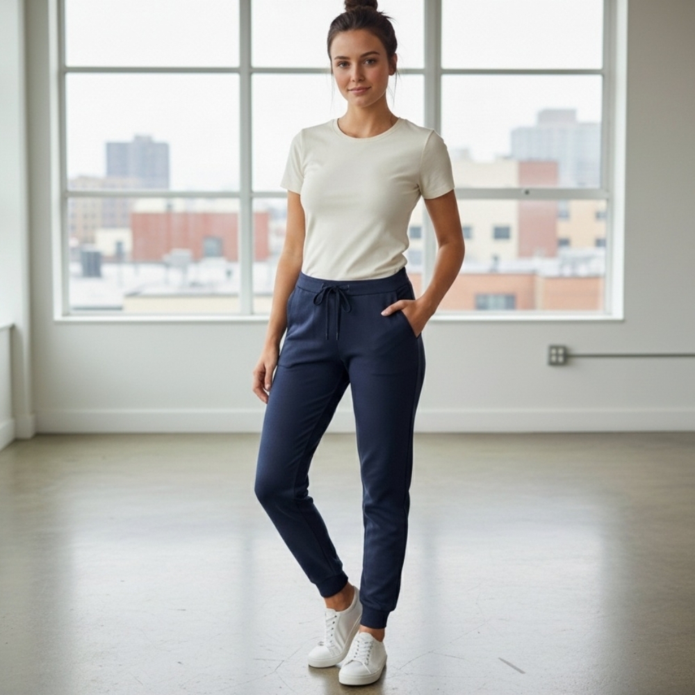 Liverpool Navy women jogger pants size 33/29